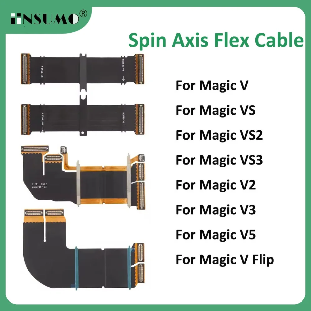 Spin Axis Flex Cable For Huawei Honor Magic V Flip VS2 VS3 V2 V3 V5 Main Board LCD Connector Rotary Shaft Flex Cable Replacement
