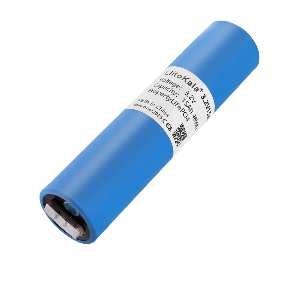 1-6pcs LiitoKala 33140 3.2v 15Ah lifepo4 lithium batteries 3.2V Cells for diy 12v 24v e bike e-scooter power tools Battery pack