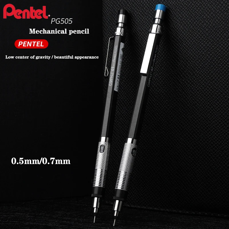 

Japan Pentel Low Center of Gravity Mechanical Pencils New Limited 0.5/0.7mmPG505 Writing Painting Anti-break Core Stationery