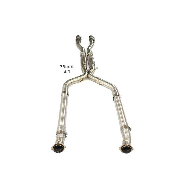 Exhaust Stainless Steel Exhaust System Mid Pipe for BMW M8 LCI with High Quality Auto Performance Parts