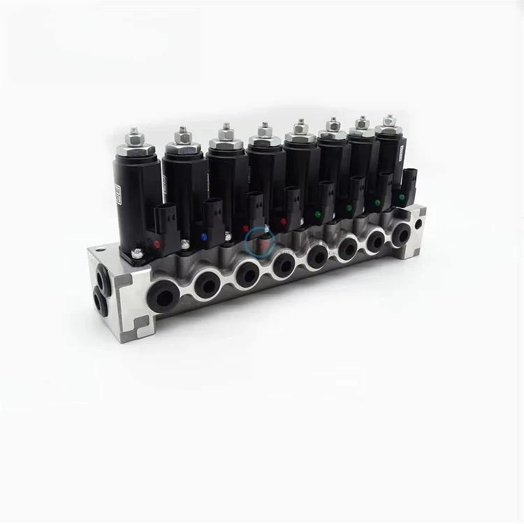 Excavator SK200-8 Solenoid Valve Assembly YN35V00047F3 SK250-8 SY235-8 Valve Group