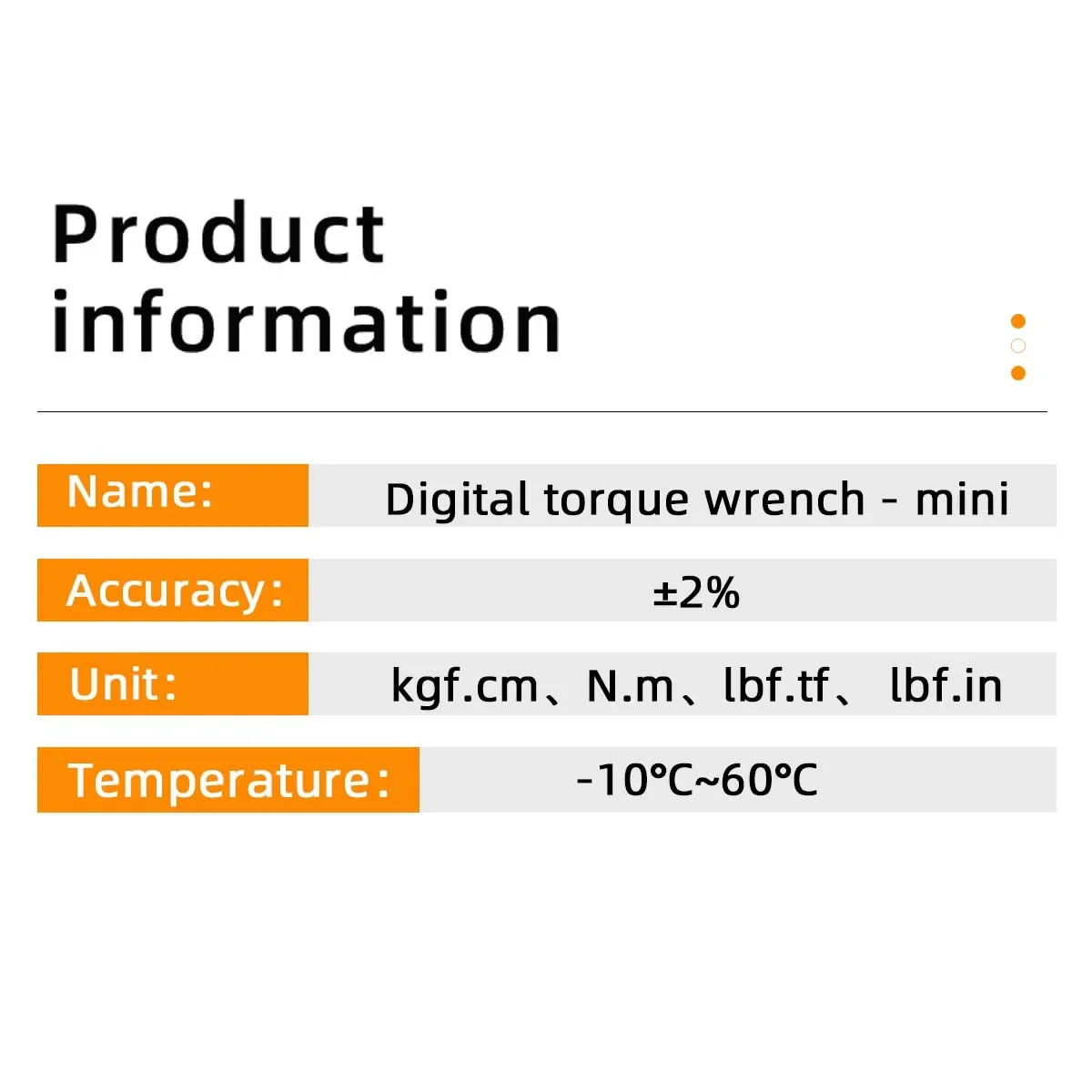 003 Replaceable Head Mini Digital Torque Wrench Electronic Adjustable Torque Wrenches Bike Car Repairing Tool