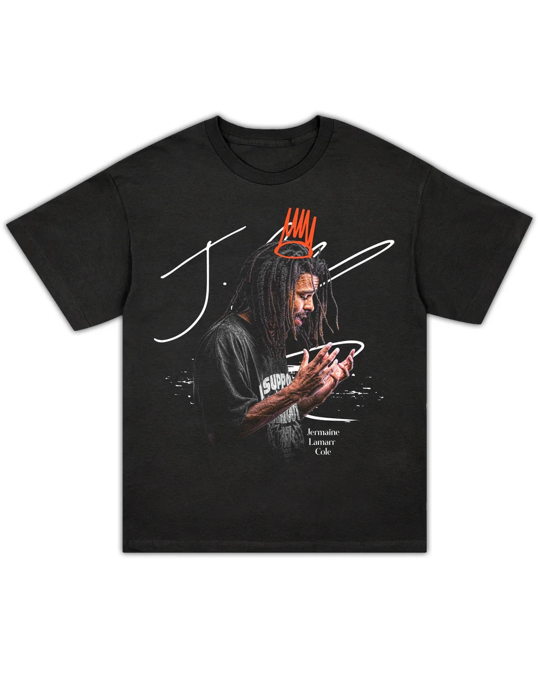 Vintage J Cole World T Shirt Men Women Hip Hop Rapper Graphic Tee Casual Short Sleeve Streetwear Tops