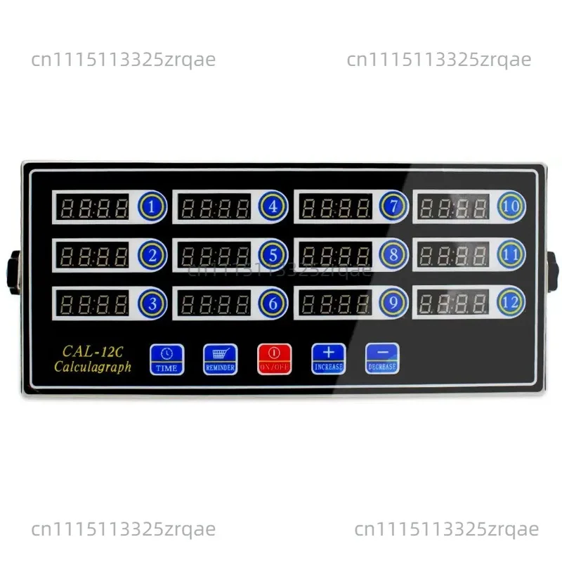 Commercial Kitchen 12-Channel 8-Channel Timer Timing Stainless Steel Housing