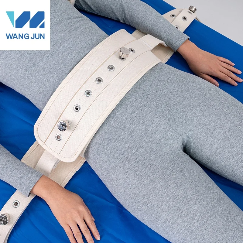 Medical Restraint Bet With Magnetic Lock Waist Safety Binding On Bed For Psychiatric Patients Adult Home Nurse  health care