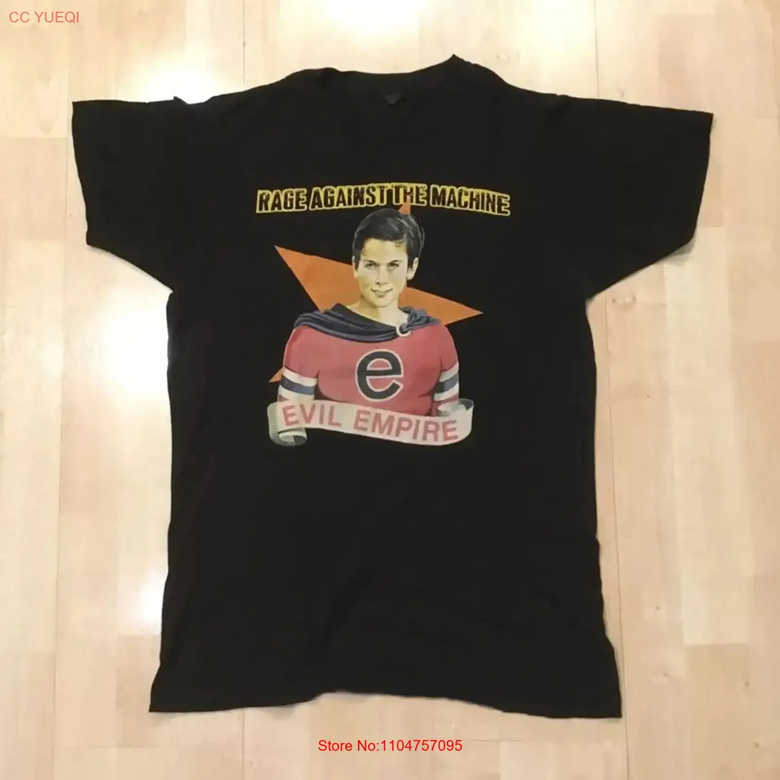 Evil Empire Against the Machine T-Shirt, alle Größen, CC114, Vintage-Stil, gewaschen, leicht bequemes, dehnbares Oberteil für den Alltag