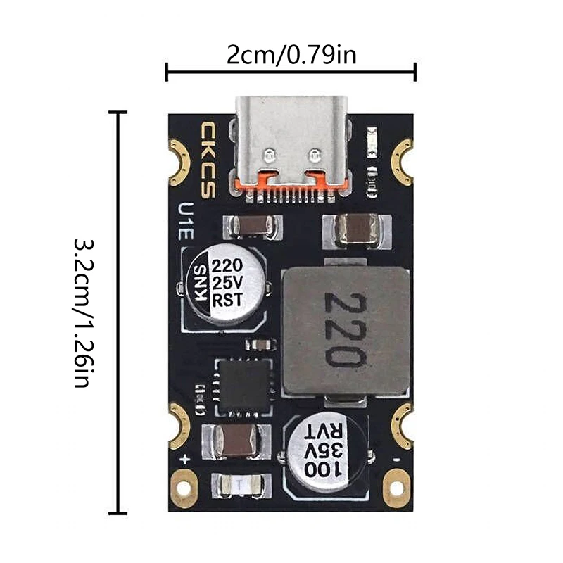 PD65W Fast Charging Module Type-C Interface PD3.1 Fast Charging QC3.0 Huawei SCP