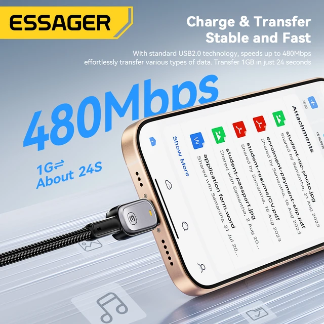 Essager Type C To Type C Cable