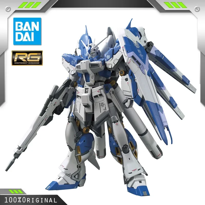 

BANDAI Anime RG 1/144 RX-93-v2 Hi-ν Gundam New Mobile Report Gundam Assembly Plastic Model Kit Action Toys Figures Gift