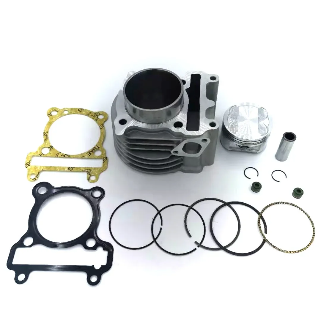 Motorcycle Engine Accessories for Yamaha LH125T-C BWS125 Changed To 200 63mm Bore Cylinder Piston Ring Gasket Top End Kit Sets