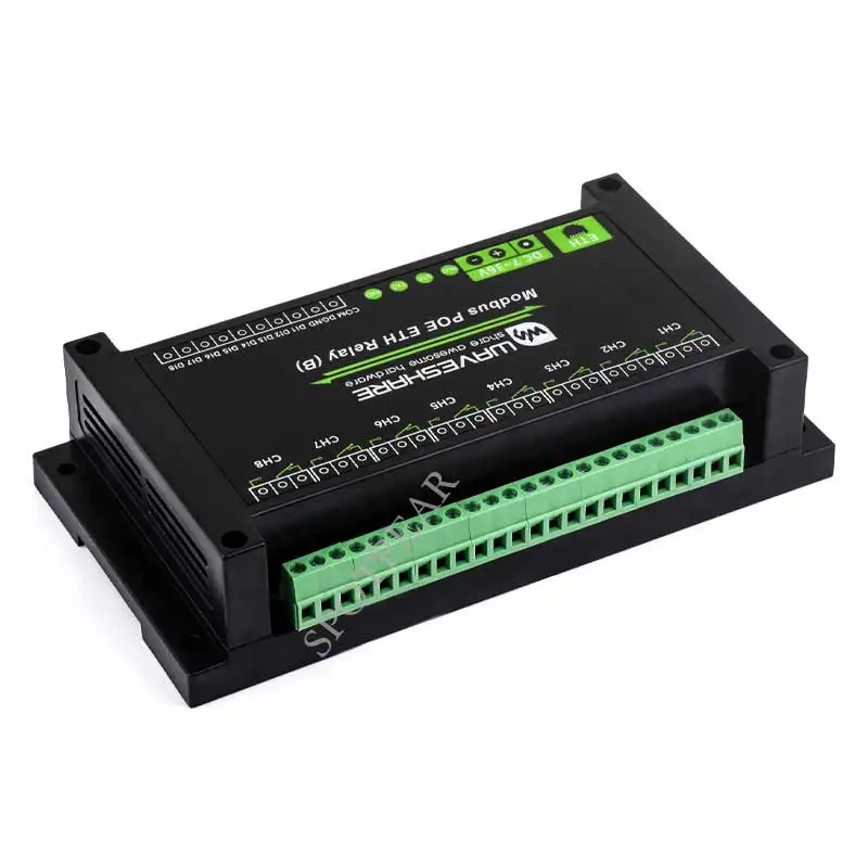 Imagem -02 - Modbus Industrial Poe Eth Rj45 a ch Relé b Rtu Modbus Tcp Ethernet para Iot