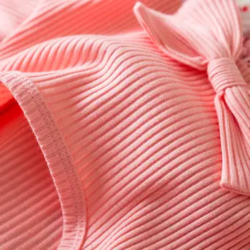 女嬰夏季碎花洋裝 0-3歲 歐美風幼兒飛袖生日洋裝 女嬰服裝 10 最佳銷售 幼兒生日禮服 - №3