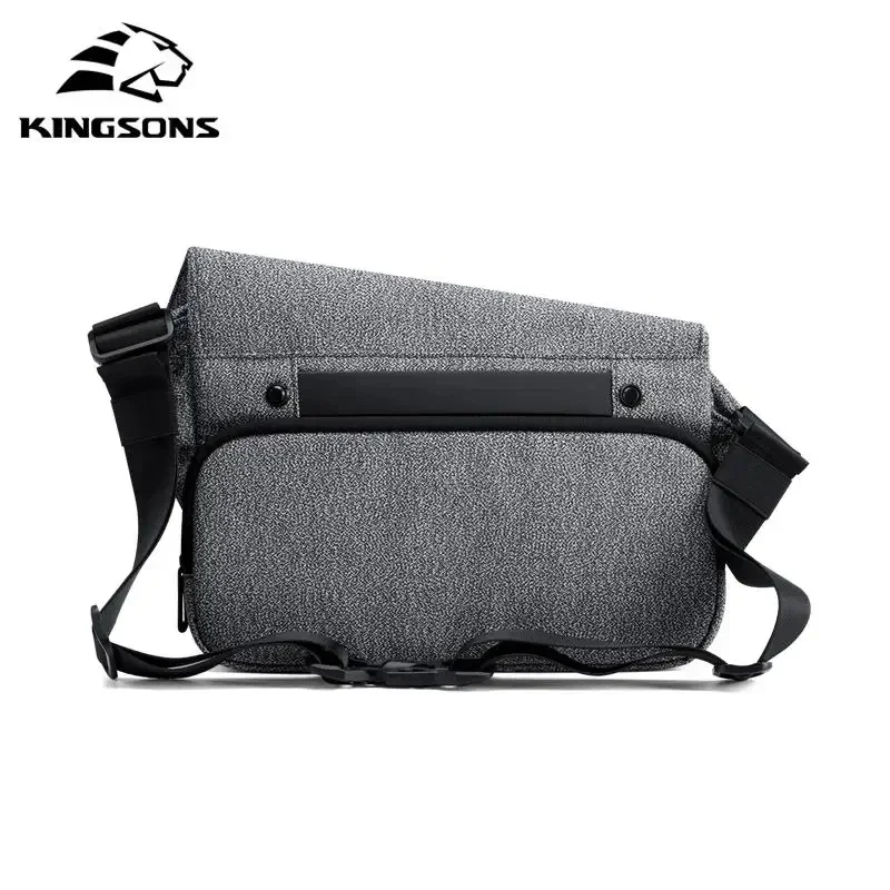 Kingsons Waterproof Messenger Bag Tide Brand Tooling Sports Messenger Bag Multi-functional Men bag Shoulder Bag Chest Bag Women