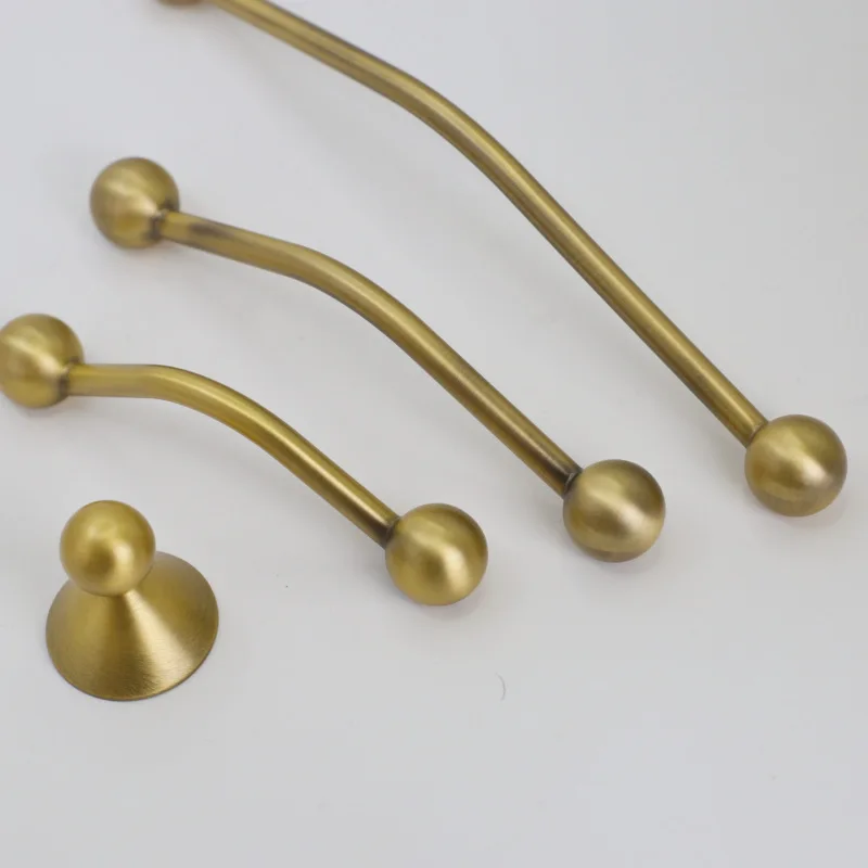 French Zinc Alloy Wardrobe Door Handle Creative Drawer Knob Simple Chrome Plated Drawer Cabinet Knob New Shoe Cabinet Handle
