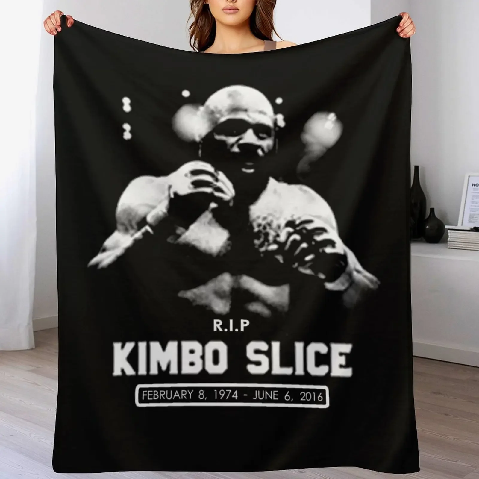 

Kimbo Slice Throw Blanket Tourist Quilt Sofa Throw Thins Blankets