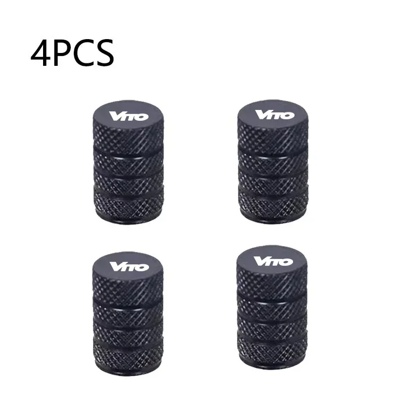 For Mercedes Benz VITO 4PCS Colorful Car Accessories Car Tire Valve Cap