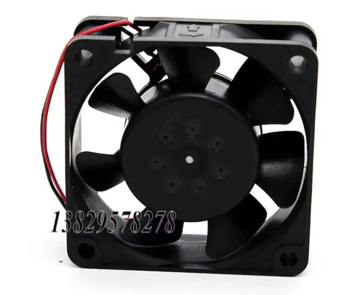 NMB 2408NL-05W-B50 DC 24V 0.09A 60x60x20mm 2-Wire Server Cooling Fan