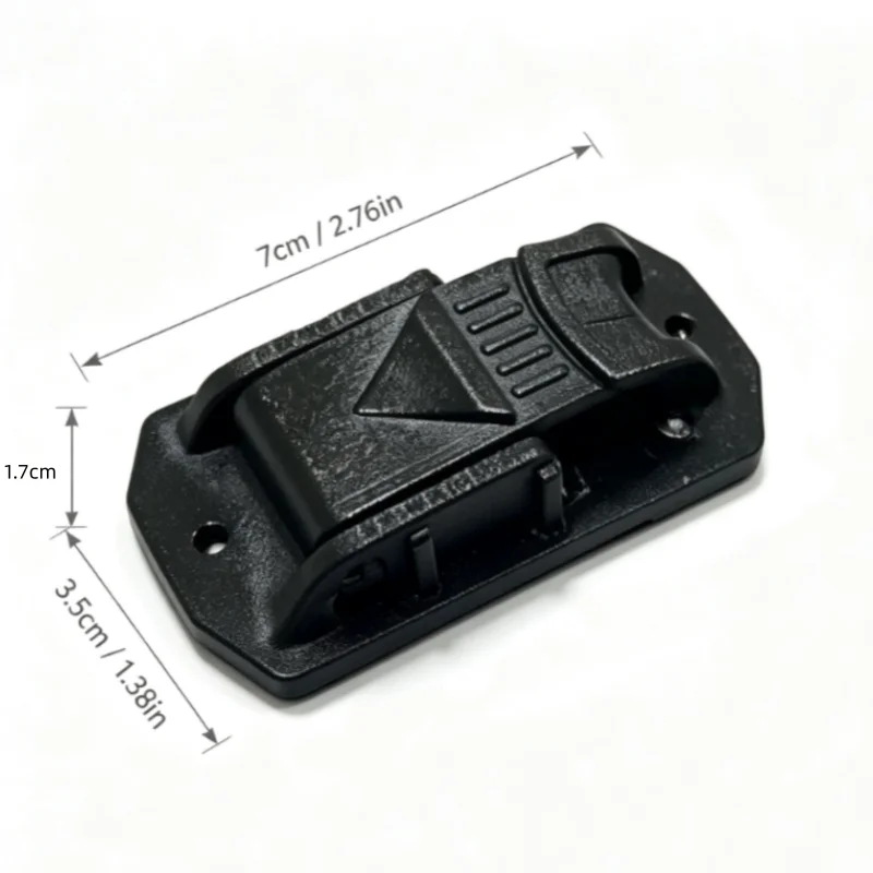 Plastic Tactical Key Ring Clip Molle Belt Loop Keychain Holder for Backpack Vest Belt EDC Gear for Hiking Camping Outdoor view 6