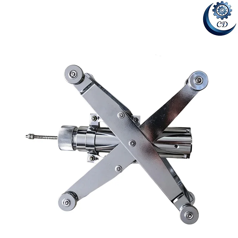 Tungsten Carbide Tip Pipeline Inner Wall Blaster Portable On-site Use Remove Rust Oxide Scale Before Anti-corrosion Coating