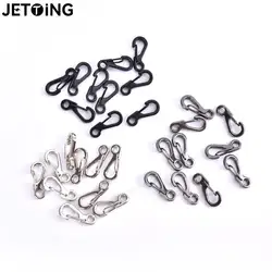 10Pcs Mini Spring Backpack Clasps Climbing Carabiners EDC Keychain Camping Bottle Hooks Paracord Tactical Survival Gear