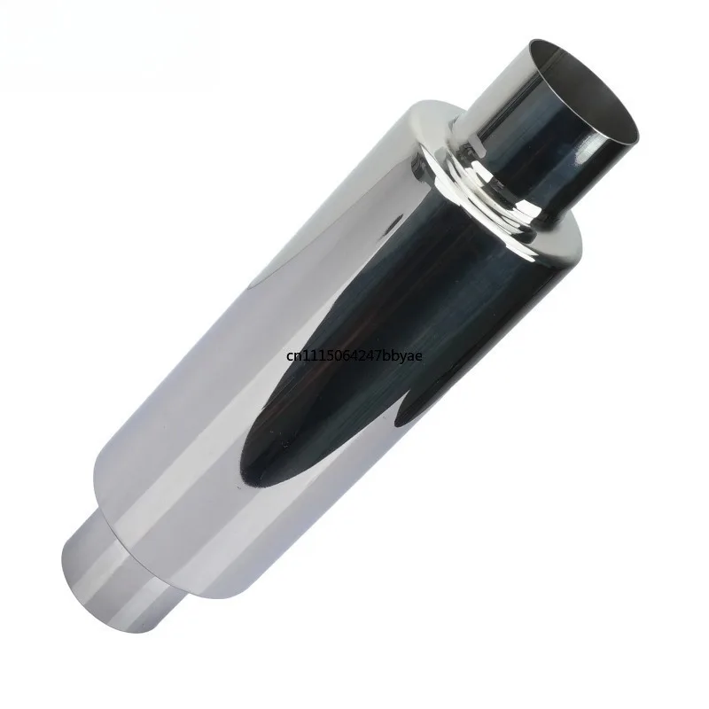 Car exhaust pipe muffler general-purpose modified tail throat straight row stainless steel tail throat decorative muffler