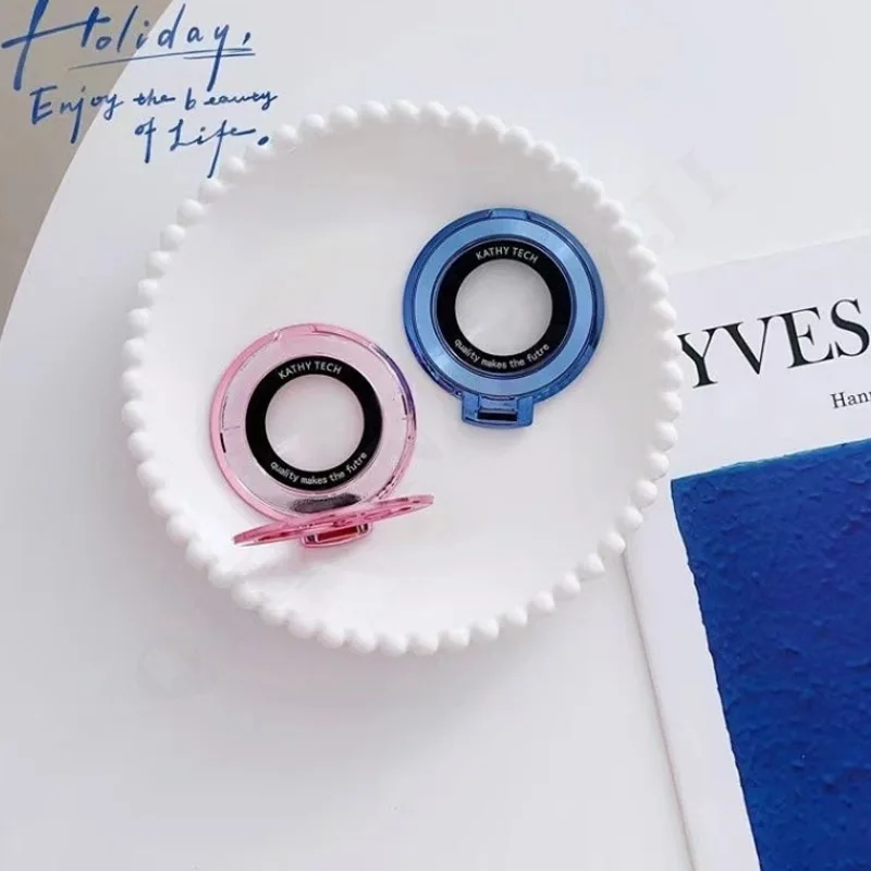 Luxury Shiny Diamond Magnetic Ring Bracket For iPhone 16 15 14 13 Pro Samsung S25 Ultra Smartphone Back Holder Cover Accessories