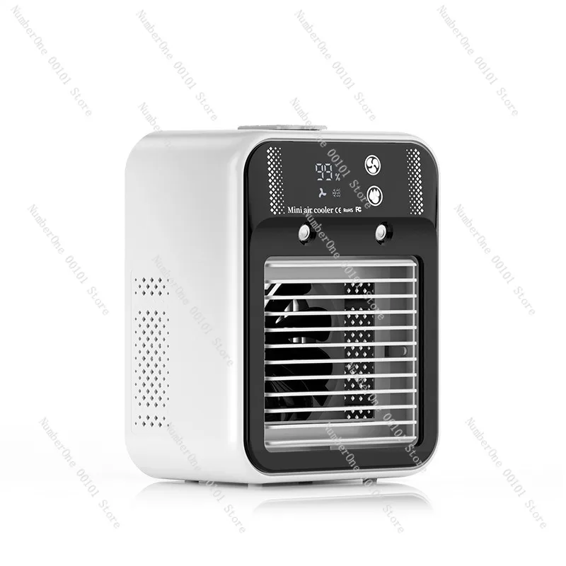 Cooling fan refrigeration spray humidification electric fan usb charging portable