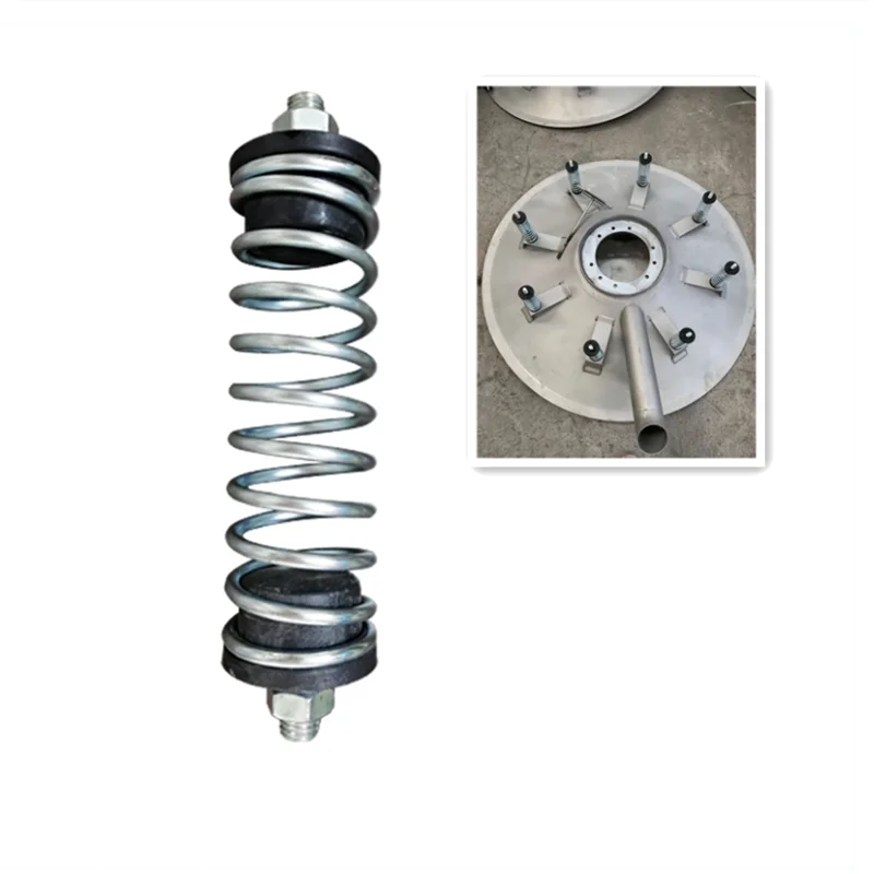 4PCS Wire 3-6mm Vibration Screen Machine Spring Shock Aabsorber Mount Heavy Duty Compression Spring