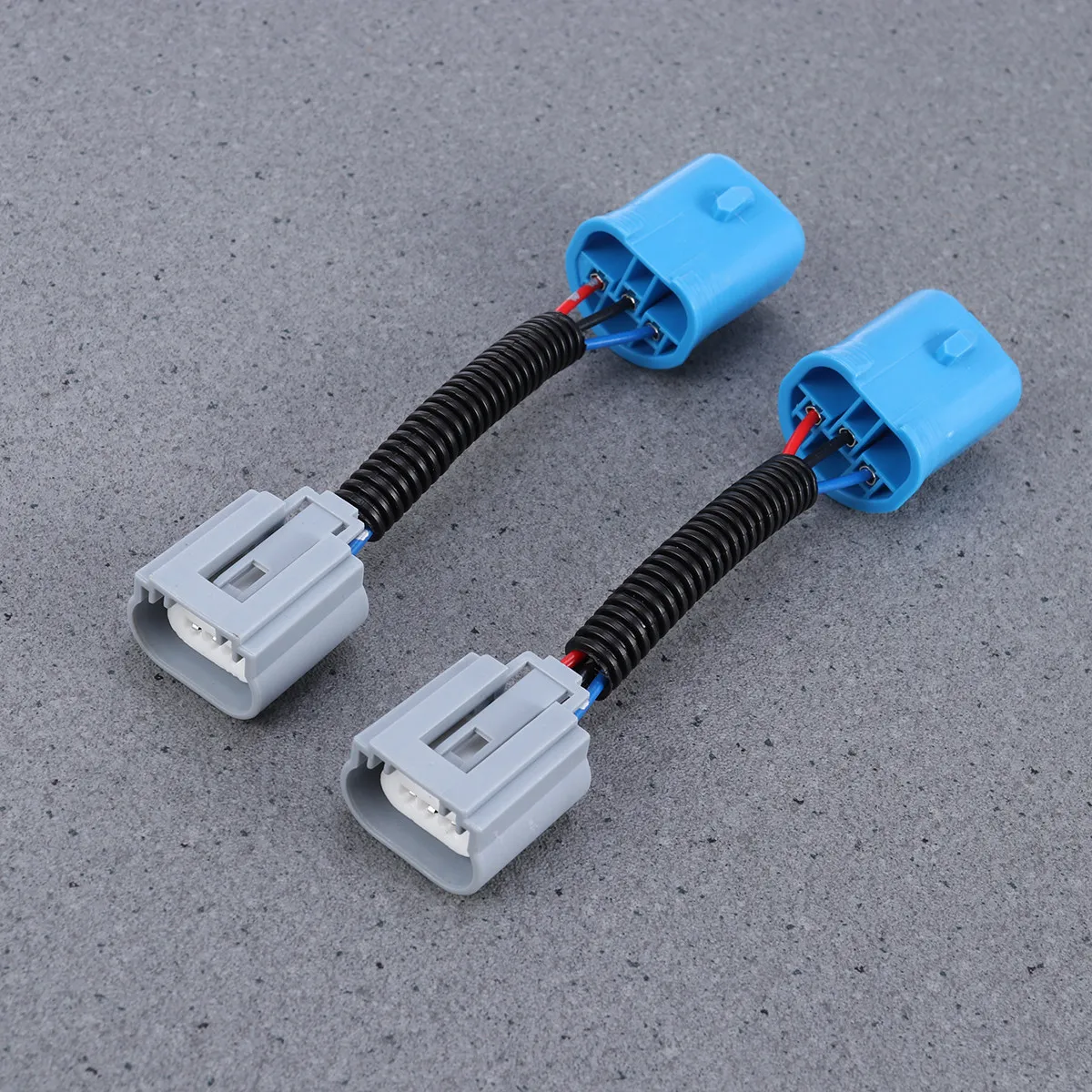 

2Pcs Ceramic 9007 to H13 Wiring Harness Adapter Plug and Play 9004 to 9008 Pigtail Converter for Headlight Retrofit