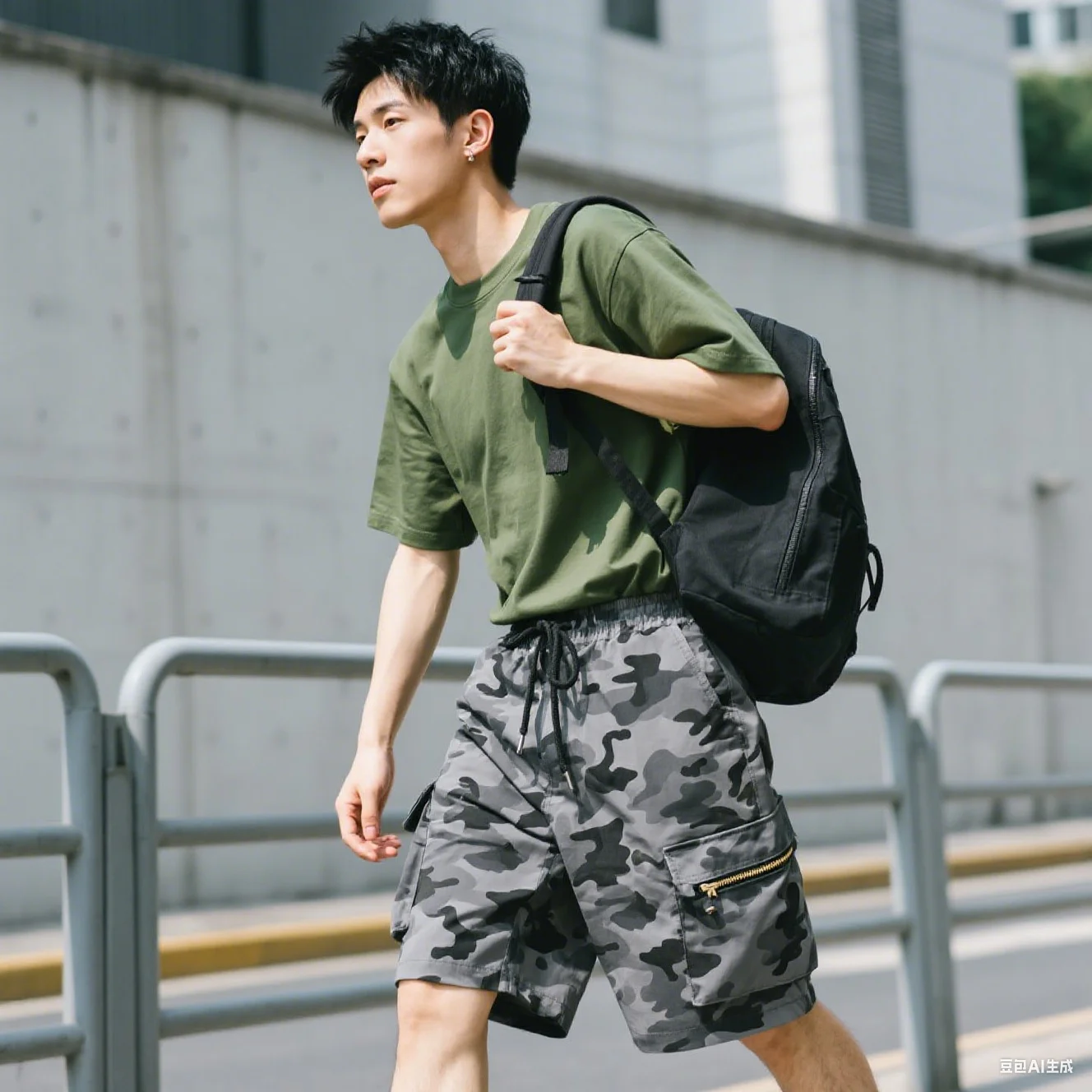 

Мужские спортивные шорты для спецодежды с несколькими карманами, повседневные пятиугольные шорты для улицы, свободные пляжные шорты с прямыми шнурками