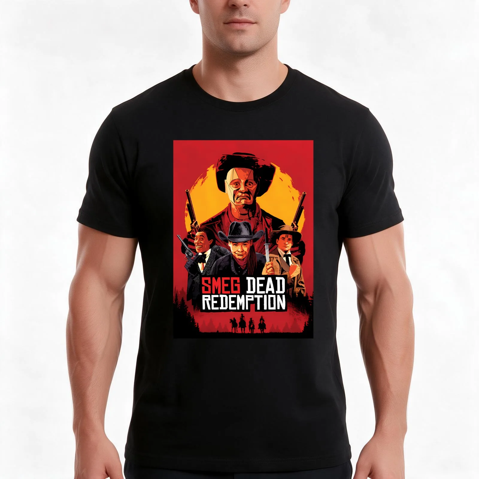 Smeg Dead Redemption - Red Dwarf T-Shirt Summer Casual Cotton Tee Oversized Streetwear Tops Vintage Graphic Print
