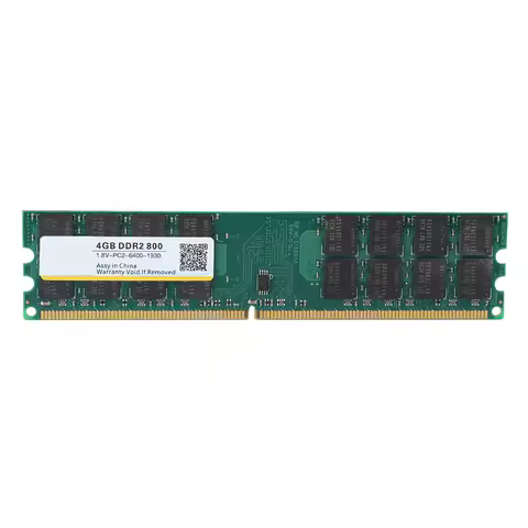 Universal 800MHZ 4G 240pin RAM Memory Designed for DDR2 PC2-6400 Desktop Computer Memory for AMD 1.8V High Speed Stable Durable
