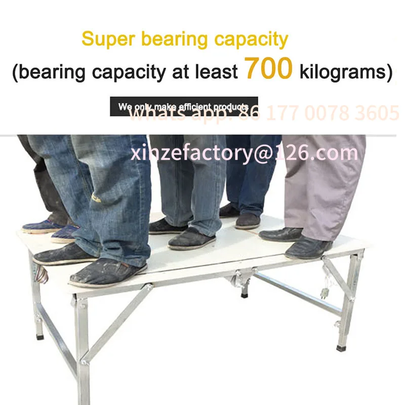 منضدة النجارة القابلة للتخصيص 5 في 1 لتقوم بها بنفسك تلسكوبي قابل للإزالة 1.5x1.0 متر منشار طاولة النجارة المحمول القابل للطي متعدد الوظائف #6