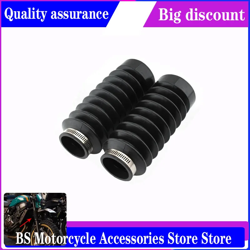 FoR Yamaha XSR700 XSR 700 16-22 Motorcycle Front Fork Boots Urban Pure Scrambler Gaiters Gators Boot Shock Protector Dust Rubber
