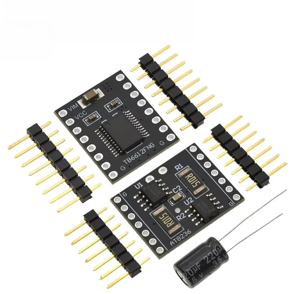 1/3/5PCS  TB6612 Motor Drive Module AT8236 Dual-channel DC Motor Drive Balance Trolley Accessory Super L298N
