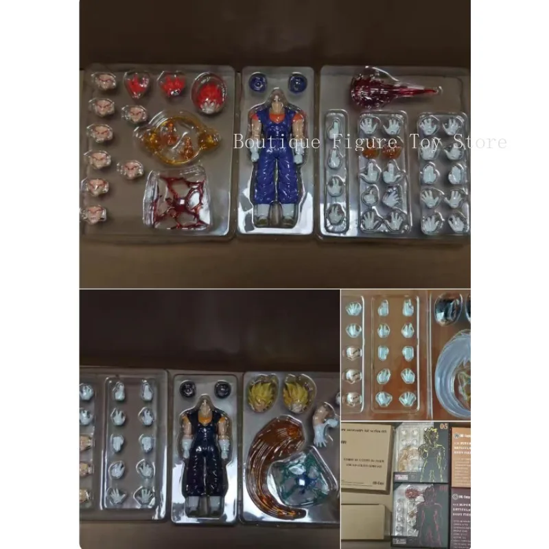 

In Stock OC Toys SHF Super Saiyan SSJ Vegetto Son Goku Vegeta Son Gohan Trunks Anime Action Figures Models Collector