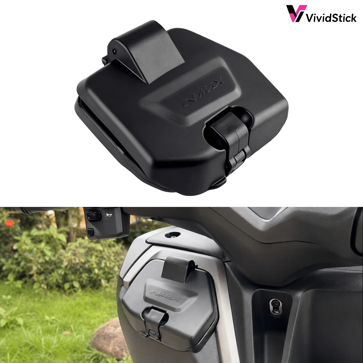2025-2026 NMAX ABS Motorcycle Front Storage Glove Box Waterproof Phone Container Storage Case