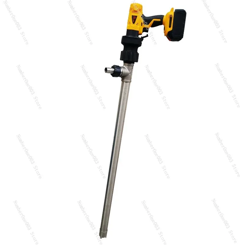 Portable Lithium Battery Oil Pump Rechargeable Electric Oil Pump Large Flow High Temperature Resistant Chemical Pump