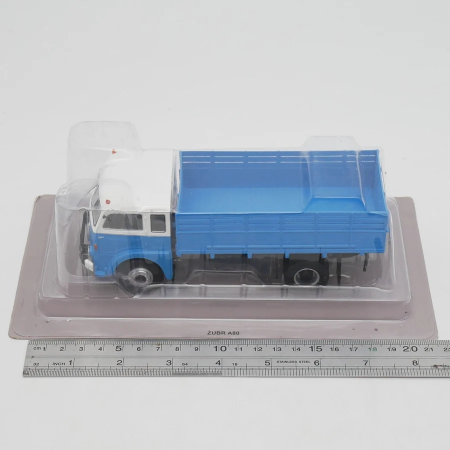 

Diecast Ixo 1:43 Scale Zubr A80 Polish Truck Large Van Alloy Car Model Metal Collectible Toy Gift Souvenir Display Ornament