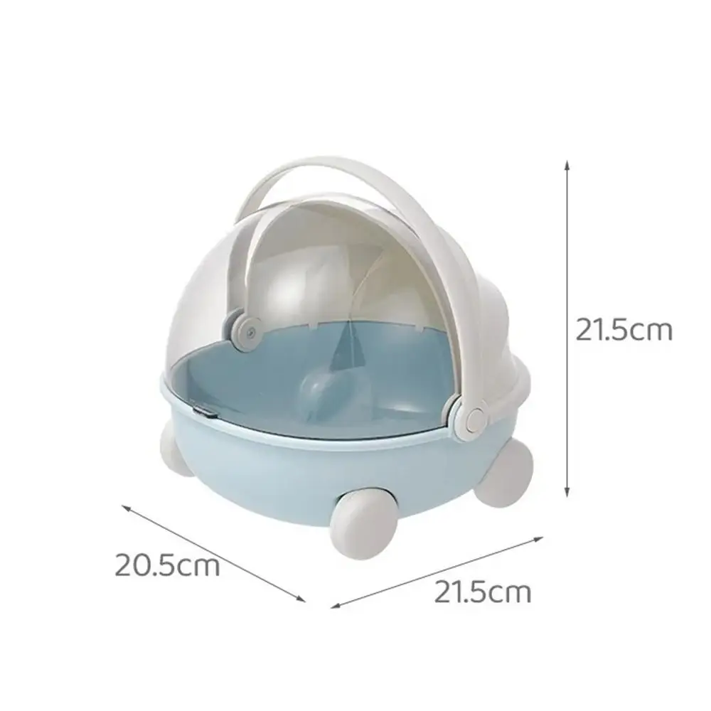 Home Decor Cute Baby Cradle Shape Desktop Storage Box Doll Baby Bed for Labubu Storage Container Storage Trunks