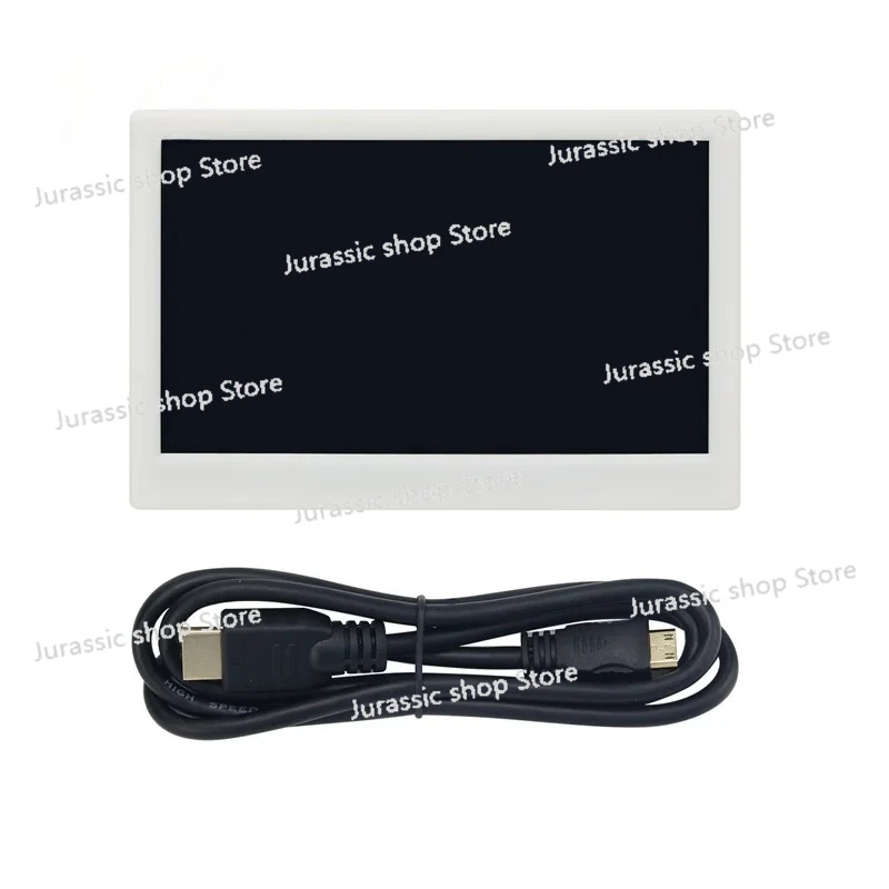 

5" 1280x720 Mini Monitor Portable Monitor Small LCD Monitor Pocket-sized Display White with Battery
