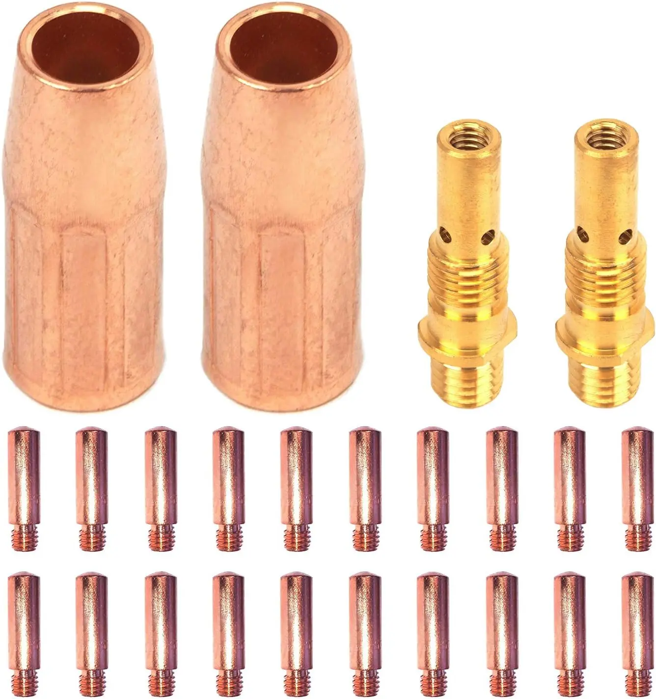 

Mig Welding gun accessory11-35 kit for Forney 140 FC-i Mig gun Contact Tips 11-30 gas nozzles 21-50F 35-50 welding diffuse