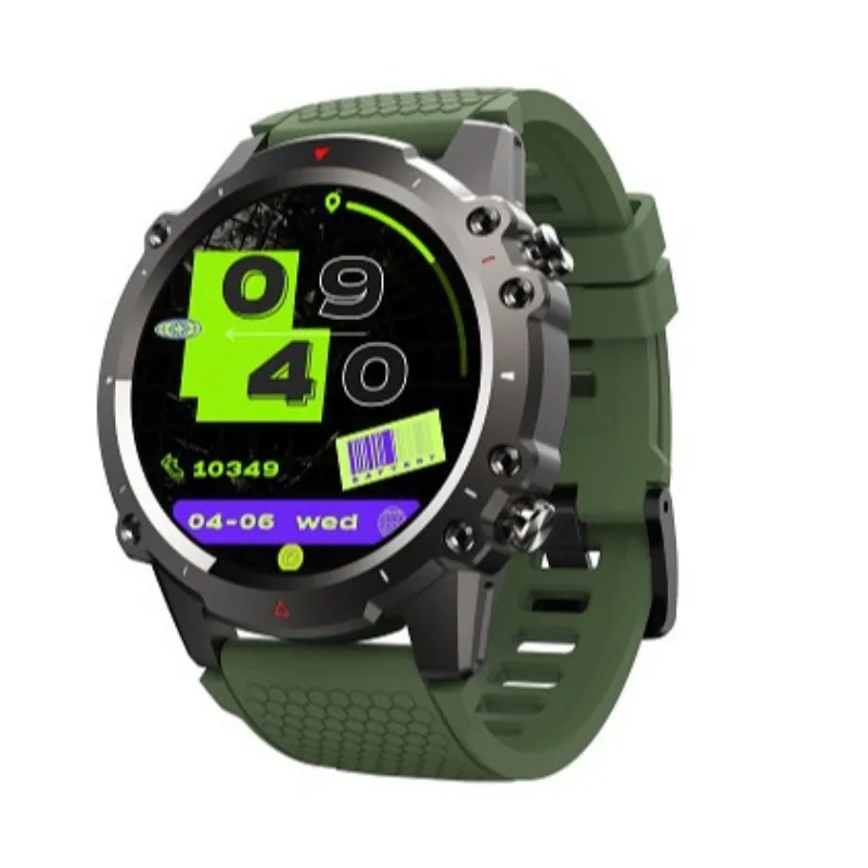 Smart watch 1.43Amoled screen GPS multi-motion mode 5ATM long battery life monitor