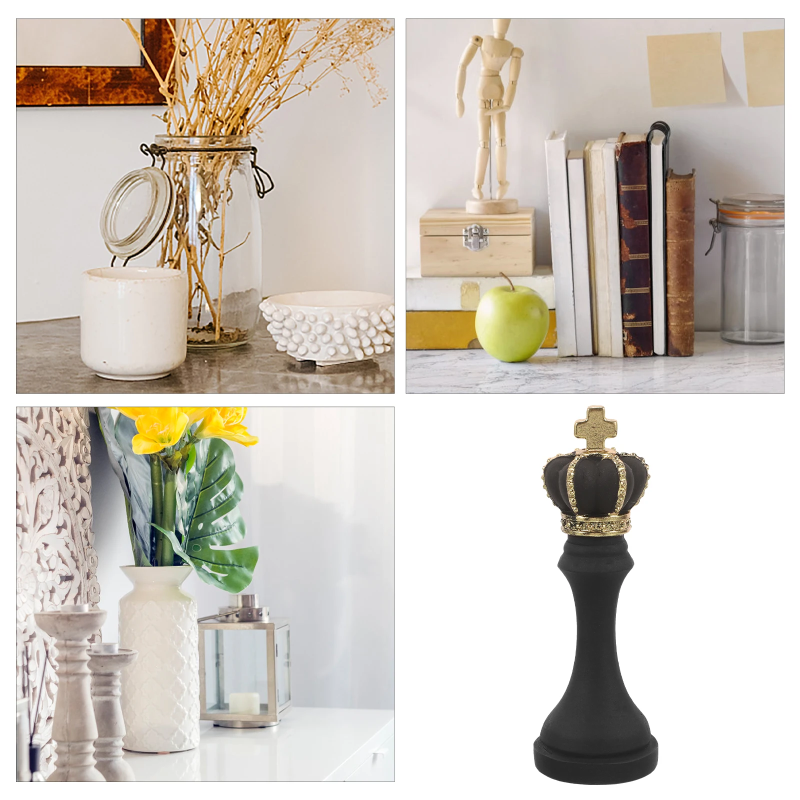 

Chess Ornaments Stylish Sculpture Decoration Statue Housewarming Fashion Office