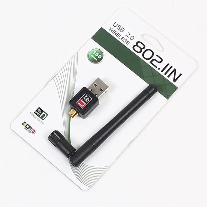 

2.4G Mini USB Wifi Adapter 150Mbps WiFi Dongle Wi-fi Receiver Wireless Network Card 802.11b/n/g Wifi Ethernet For PC