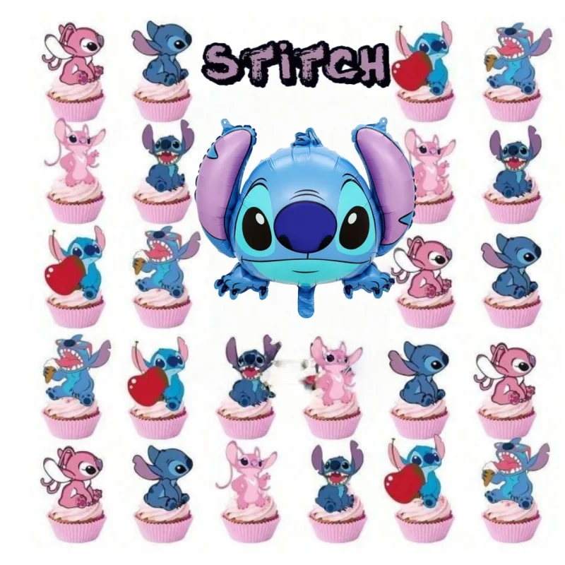 

Лило Стич Воздушный Шар Торт Кекс Топпер Рождество День Рождения Стич Тематический Декор Для Вечеринки Детский Душ Воздушные Шары Подарки Игрушки Поставка