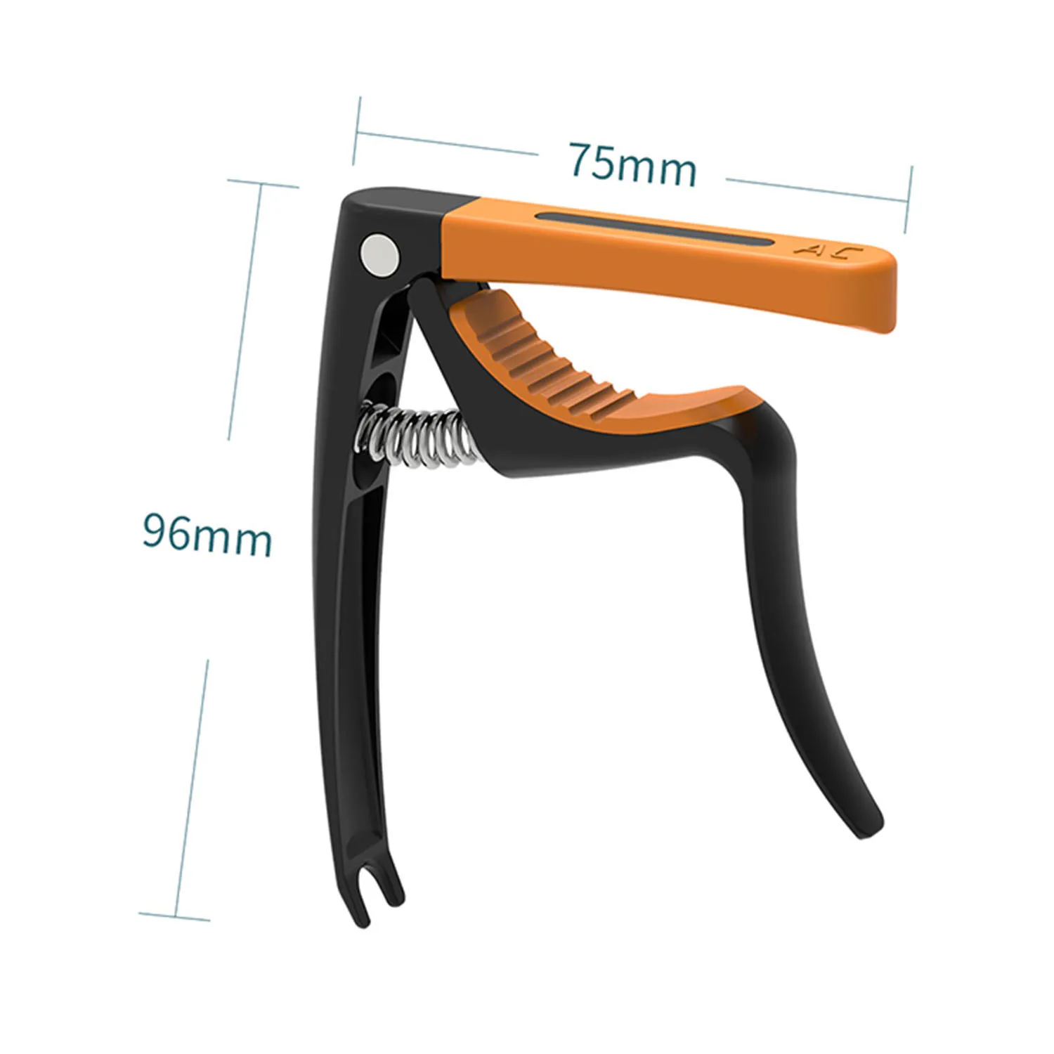 Solo Guitar Capo Replaceable Plug Zinc Alloy Folk Guitar Capo Folk Classical Guitar Electric Guitar Universal Guitar Accessories