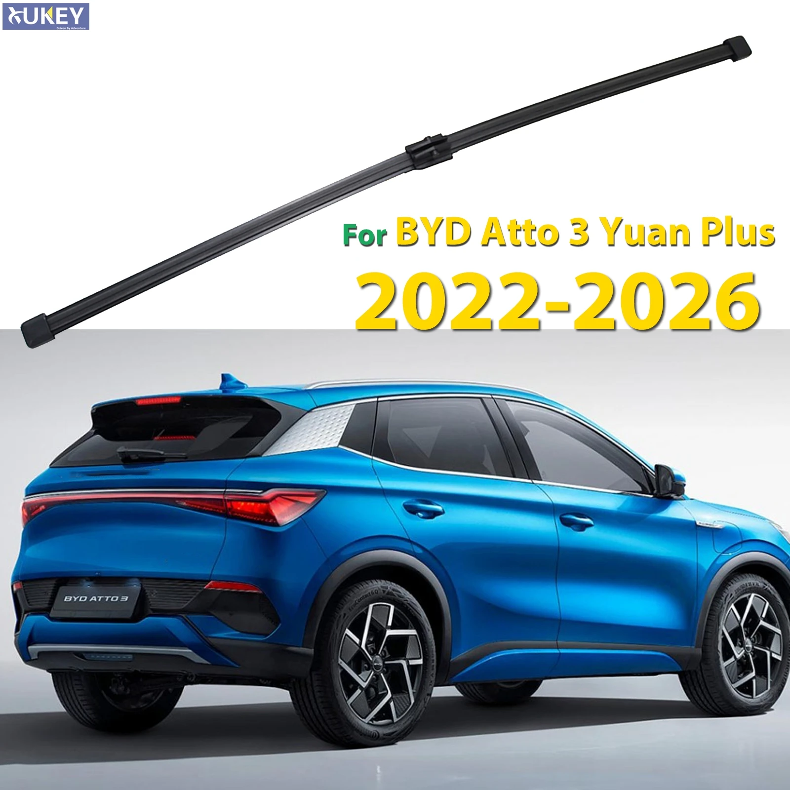 

XUKEY Rear Wiper Blades For BYD Atto 3 Atto3 Yuan Plus EV 2021 2022 2023 2024 2025 2026 Windshield Windscreen Window Brushes