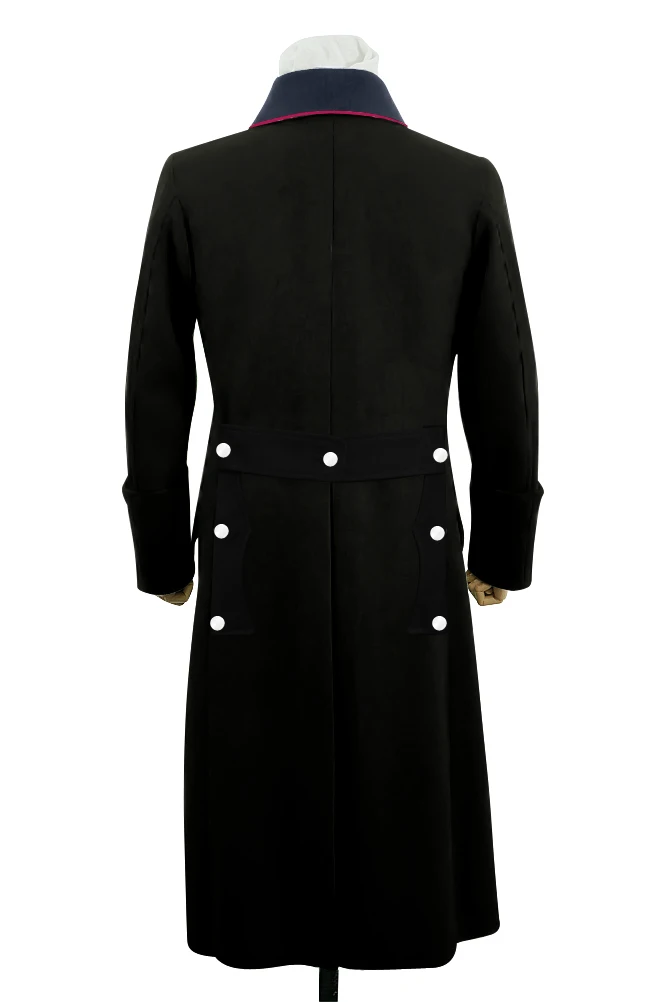 GUGM-008 wwii deutsche feuer polizei schwarz wolle great coat