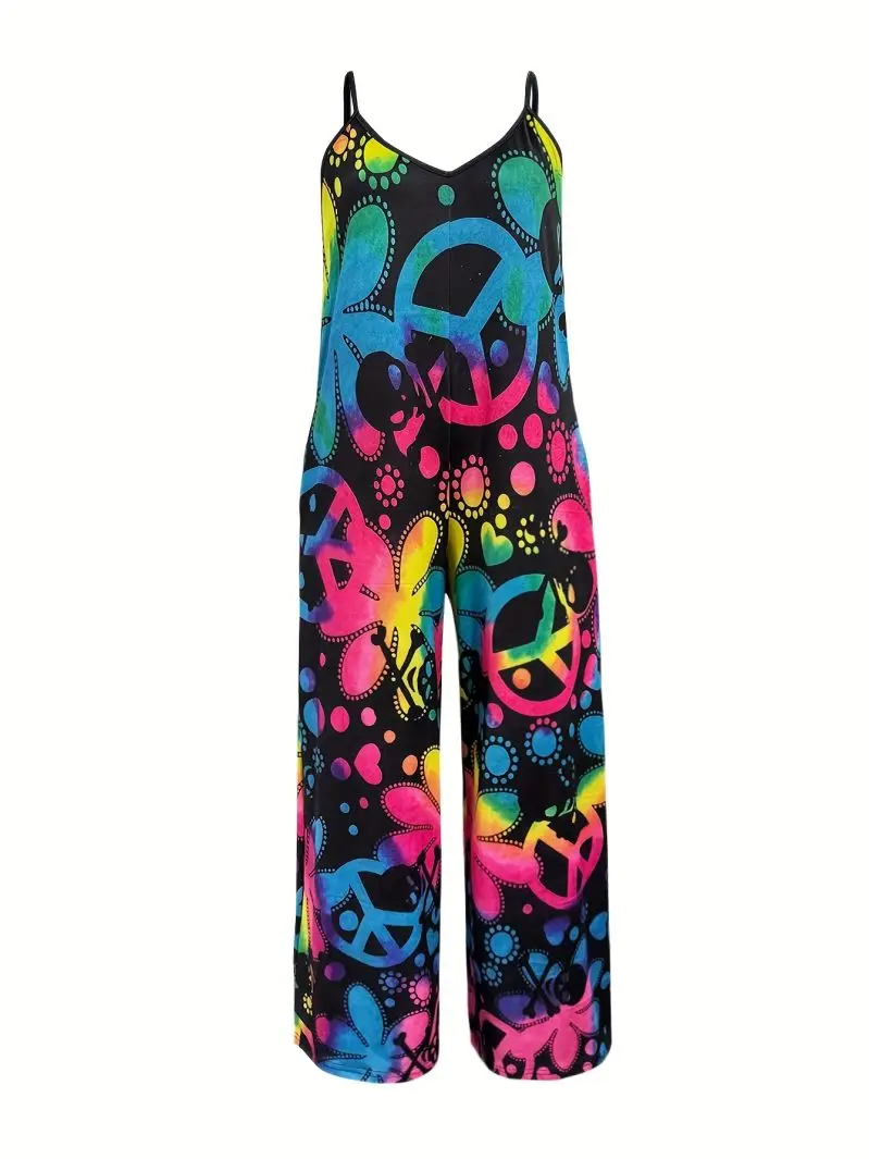 Jumpsuit Wanita Musim Panas Motif Garis Elegan Tanpa Lengan Celana Pendek Ukuran Besar Romper Kasual Modis